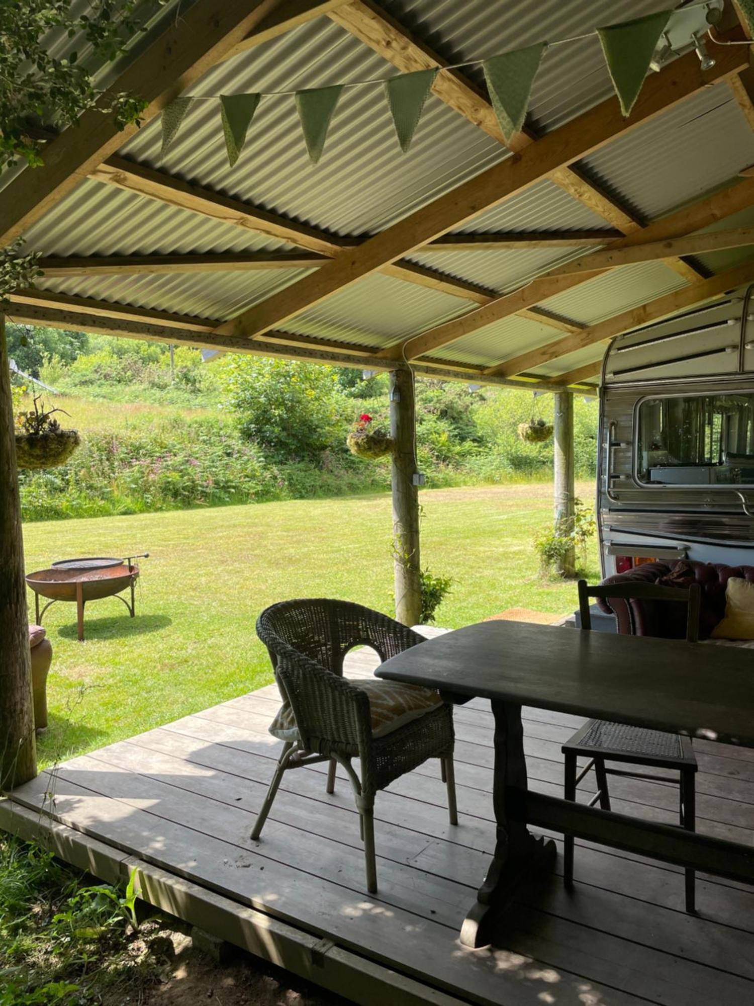 The Quarry Caravan Falmouth Exterior foto